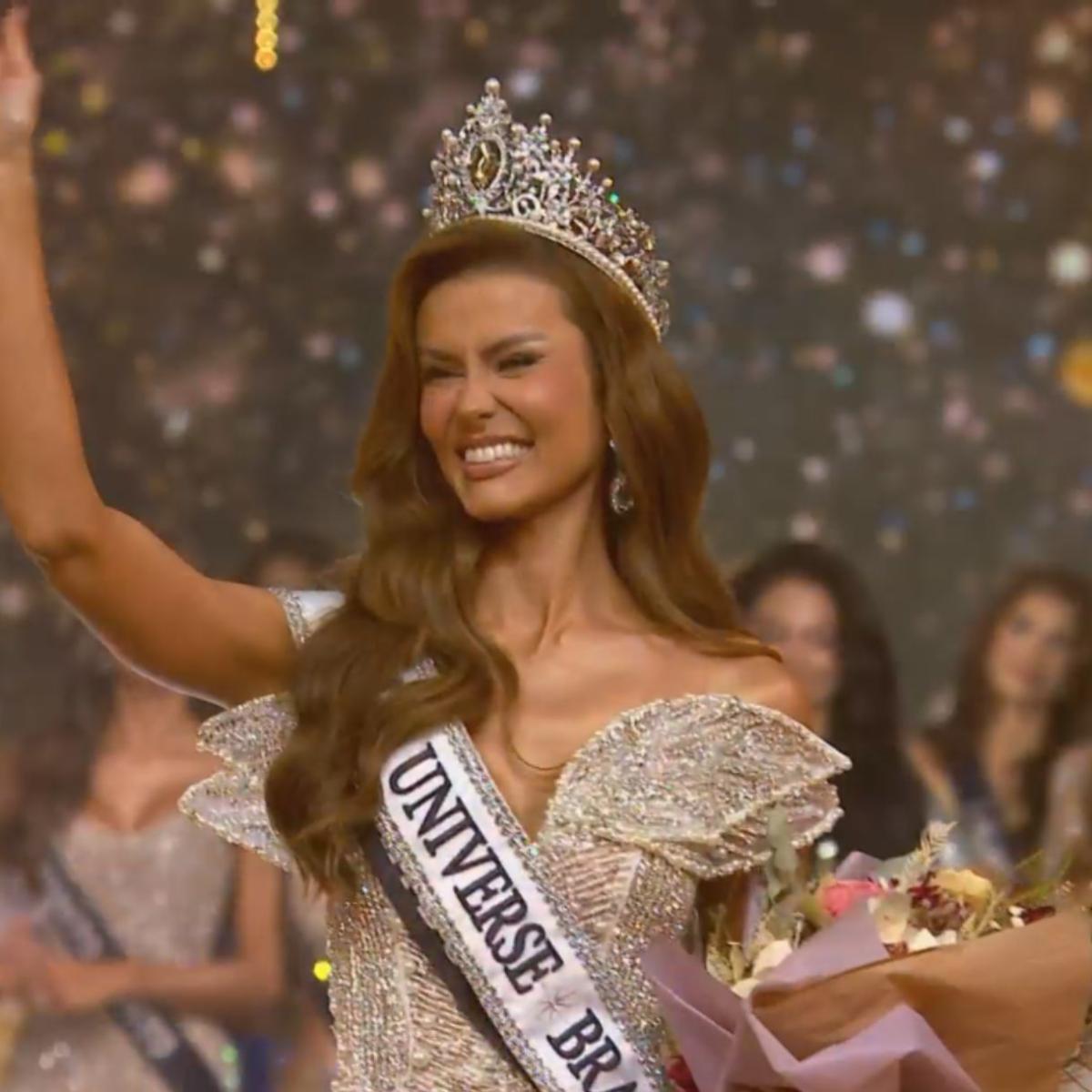 Fonte: Marcela Kozinski é Miss Universe Brasil 2026 • Reprodução | Record