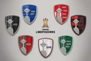 Conmebol lança patches personalizados para campeões da Libertadores na fase mata-mata