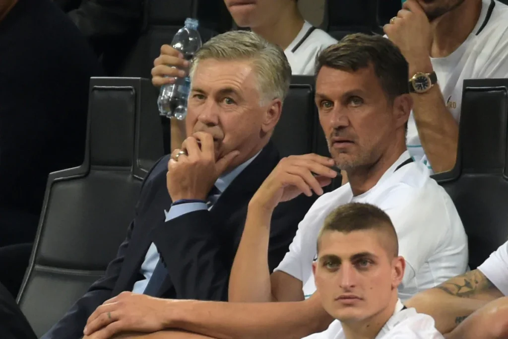 Maldini diz que falou com Ancelotti antes de negociar com Guardiola
