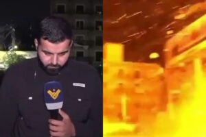 Jornalista é atingido por míssil durante transmissão ao vivo no Líbano