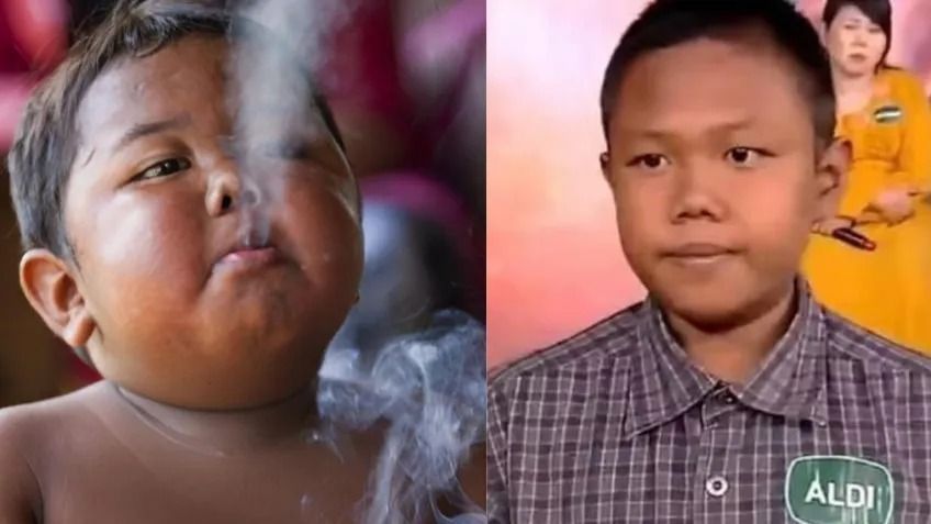 Menino que fumava 40 cigarros por dia aos 2 anos cresceu e hoje tem 18 anos