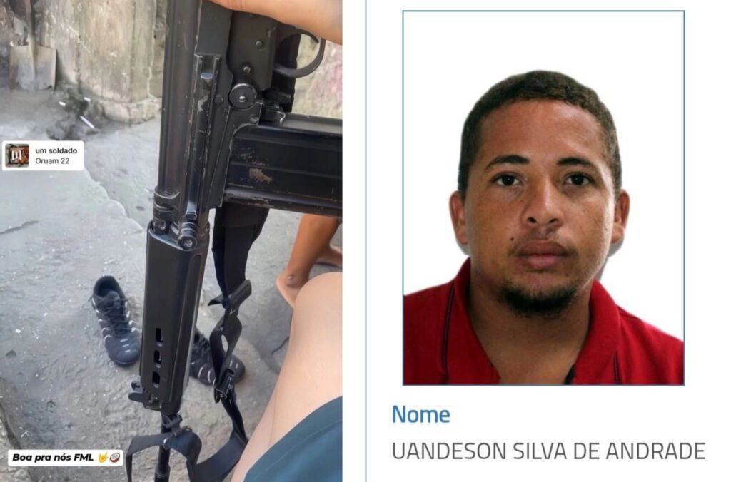 Líder do BDM ostentava armas nas redes sociais é preso na Bahia