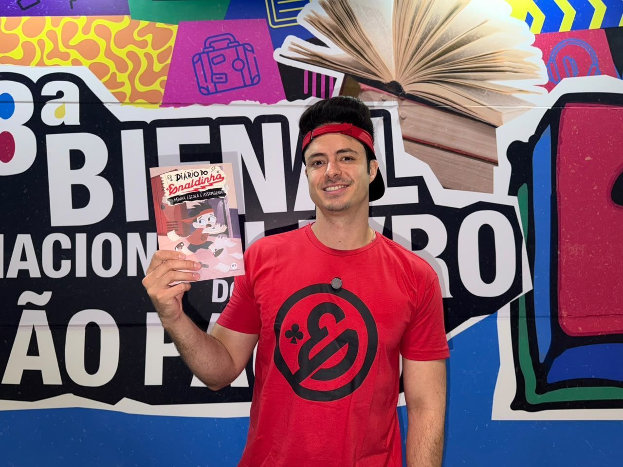 Fonte: Enaldinho mergulha em universo lúdico para trazer mensagem importante em livro • Divulgação