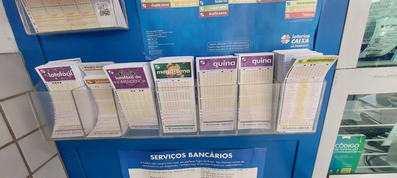 Fonte: Prêmio da Mega-Sena está acumulado • Rômulo Ávila/ Itatiaia