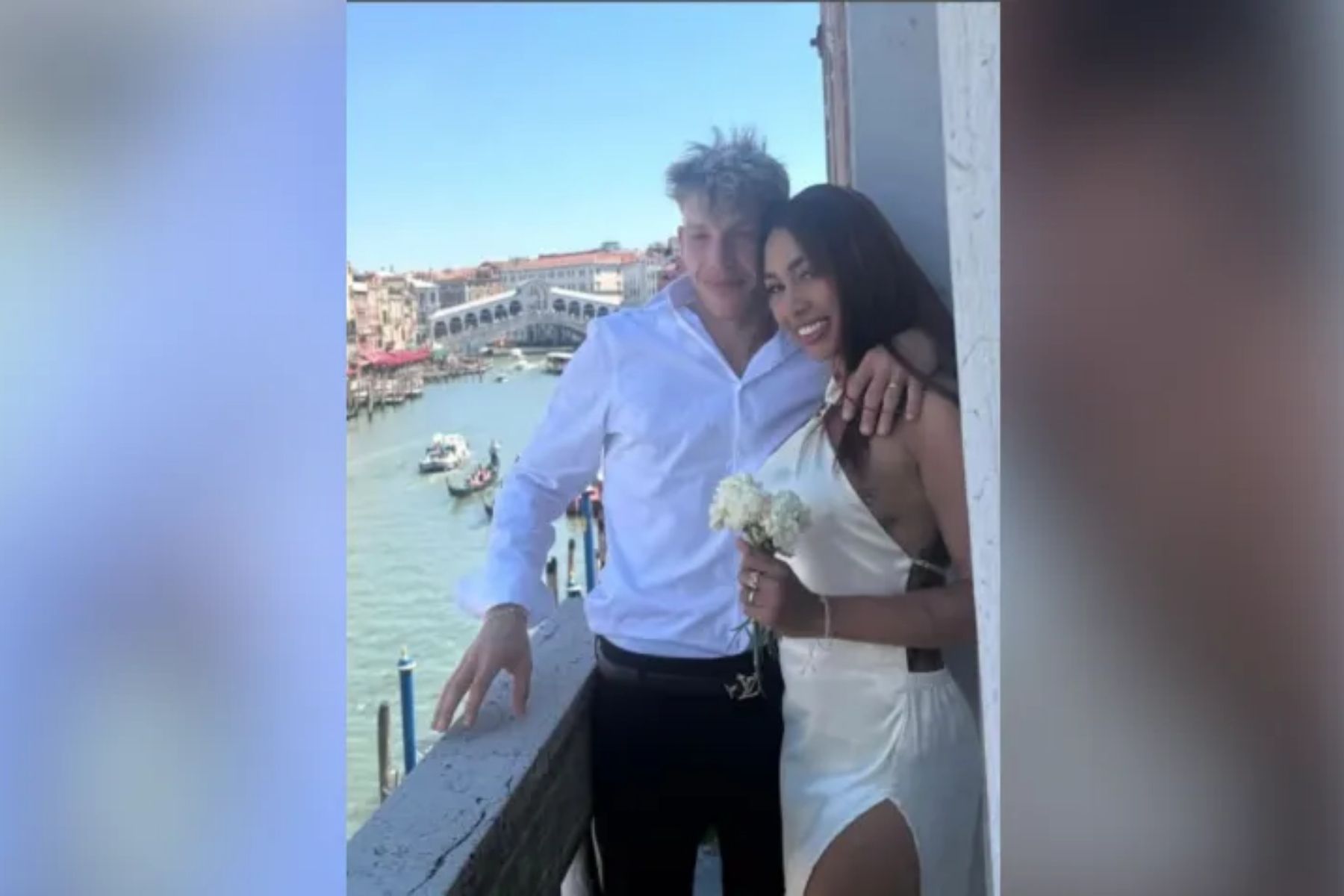 Fonte: A brasileira e o marido se envolveram em um acidente de barco em Veneza, na Itália • Reprodução/Redes Sociais
