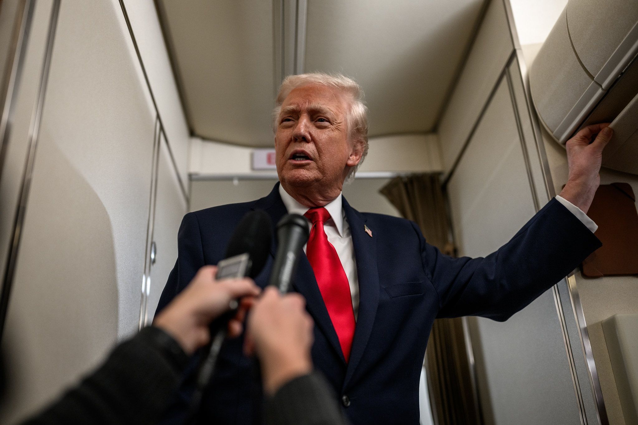 Fonte: O presidente dos Estados Unidos, Donald Trump • Official White House Photo by Molly Riley.